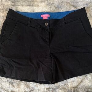 Isaac Mizrahi Black Women's Casual Bermuda Shorts